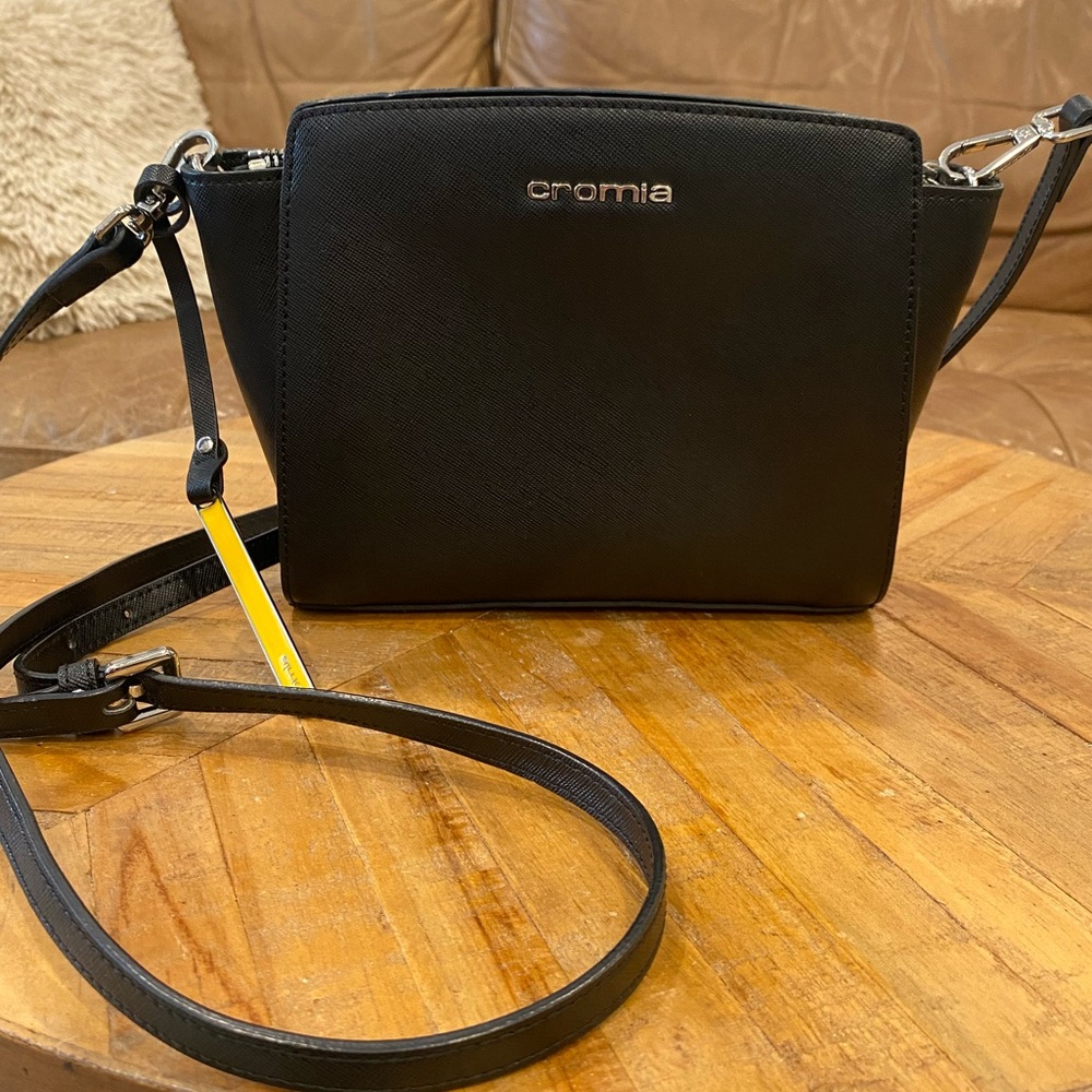 Cromia Italia - Black Leather Crossbody